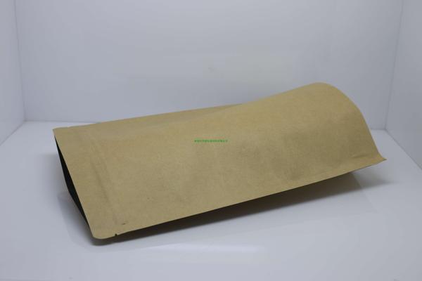 Paper plastic zipper bag